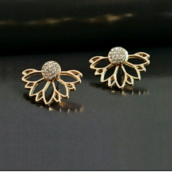 🎀 Lotus Flower Earings - Picture 7 of 7